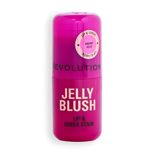 Revolution Jelly Blush Stick Lip & Cheek Stain Cherry - Beautynstyle