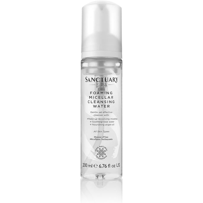 Sanctuary SPA Foaming Micellar Cleansing Water - Beautynstyle