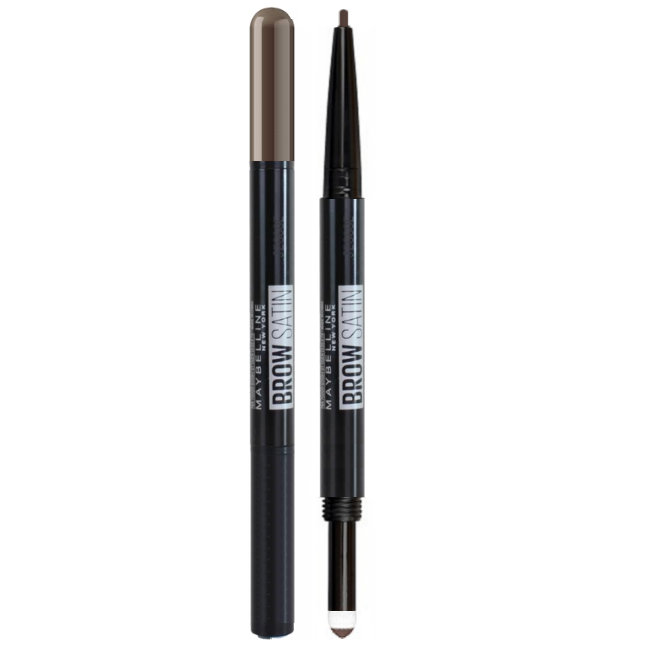 Maybelline Brow Stain Eyebrow Duo Pencil & Filling Powder Dark Brown - Beautynstyle