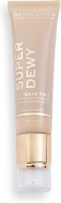 Revolution Super Dewy Skin Tinted Moisturiser Medium - Beautynstyle