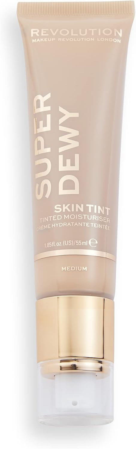 Revolution Super Dewy Skin Tinted Moisturiser Medium - Beautynstyle