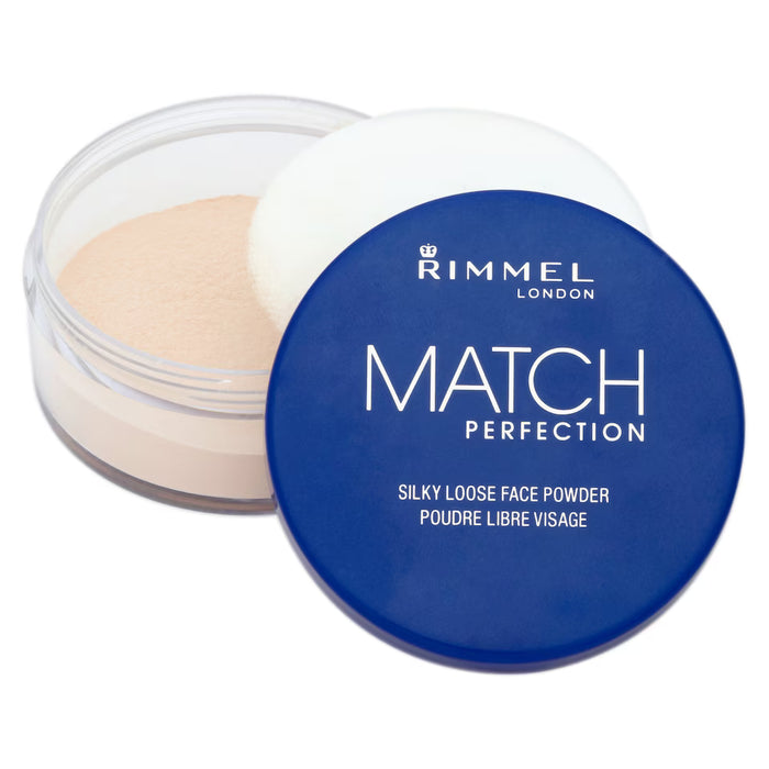 Rimmel London Match Perfection Loose Powder 001 Transparent - Beautynstyle