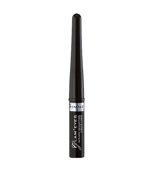 Rimmel London Glam Eyes Liquid Eyeliner 001 Black Glamour - Beautynstyle