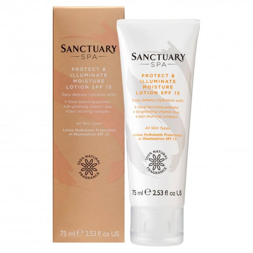 Sanctuary Spa Protect & Illuminate Moisture Lotion 75ml - Beautynstyle
