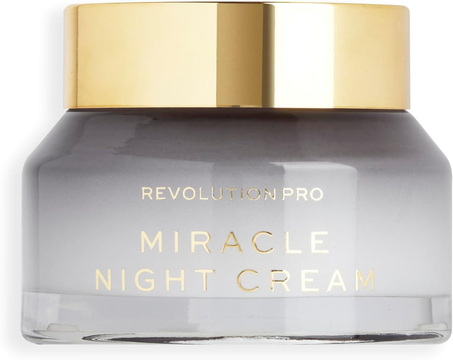Revolution Pro Miracle Night Cream Supercharged Moisturiser - Beautynstyle
