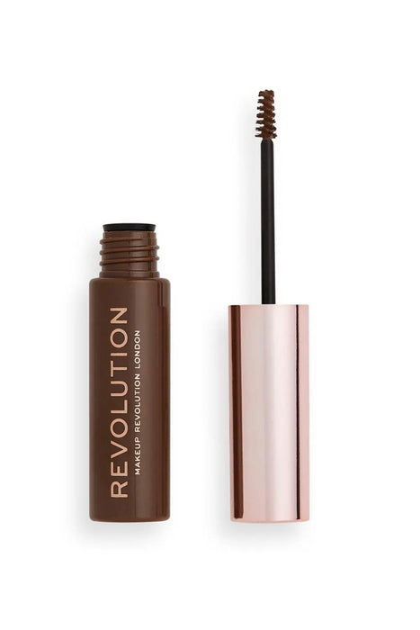 Revolution Eye Brow Gel Medium Brown - Beautynstyle