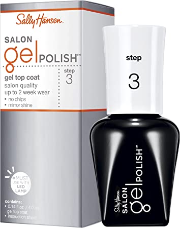 Sally Hansen Salon Pro Gel Nail Polish 02 Gel Top Coat - Beautynstyle