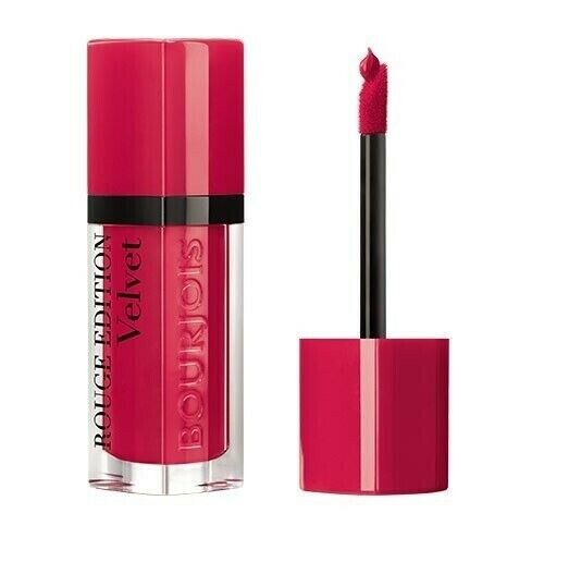 Bourjois Rouge Edition Velvet Liquid Lipstick 13 Fuchsia - Beautynstyle
