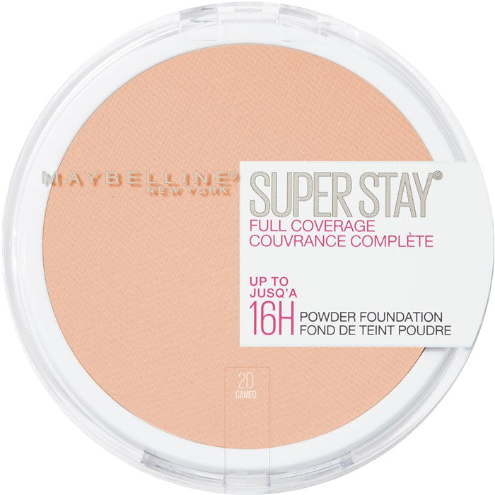 Maybelline Superstay Full Coverage 16HR Powder Foundation 20 Cameo - Beautynstyle