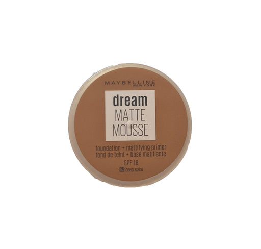 Maybelline Dream Matte Mousse Make Up Foundation + Primer 62 Deep Spice - Beautynstyle
