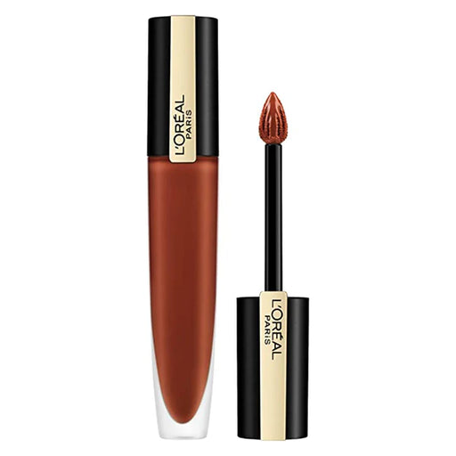 L'Oreal Paris Rouge Signature Metallic Liquid Lipstick 202 I Hypnotize - Beautynstyle
