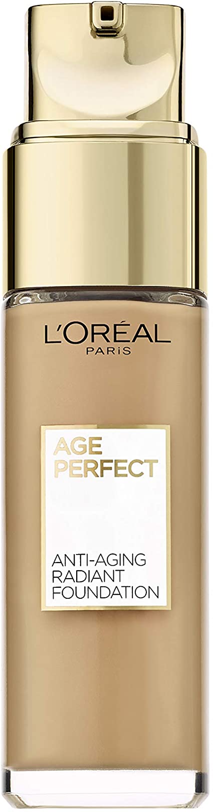L'Oreal Age Perfect and Illuminate Foundation 270 Amber Beige, 30ml - Beautynstyle