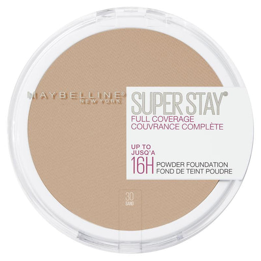 Maybelline Superstay Full Coverage 16HR Powder Foundation 30 Sand - Beautynstyle