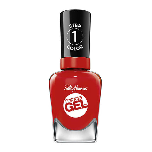 Sally Hansen Miracle Gel Nail Polish 402 Red Between The Lines - Beautynstyle