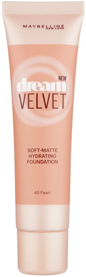 Maybelline Dream Velvet Soft Matte Hydrating Foundation 40 Fawn - 30ML - Beautynstyle