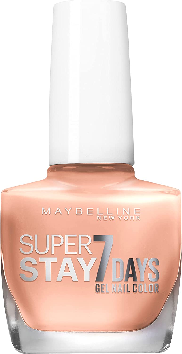 Maybelline Superstay 7 Days Nagellack – Farbe 05 Glass Extreme, Mit Gel-Technologie & Pinsel