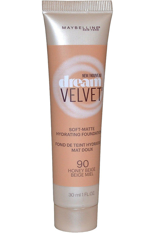 Maybelline Dream Velvet Soft Matte Hydrating Foundation 90 Honey Beige - 30ML - Beautynstyle