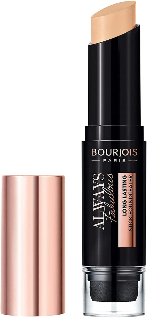 Bourjois Always Fabulous 24 Hour 2-in-1 Foundation And Concealer Stick With Blender 200 Rose Vanilla - Beautynstyle