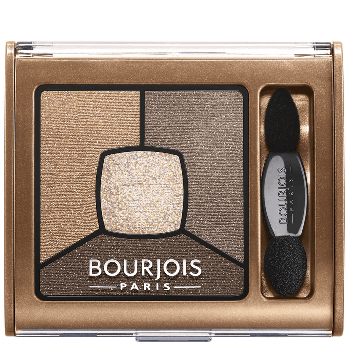 Bourjois Smoky Stories Quad Eyeshadow Palette 06 Upside Brown - Beautynstyle