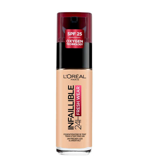 L'Oreal Infaillible 24HR Fresh Wear Foundation 180 Rose Sand - Beautynstyle