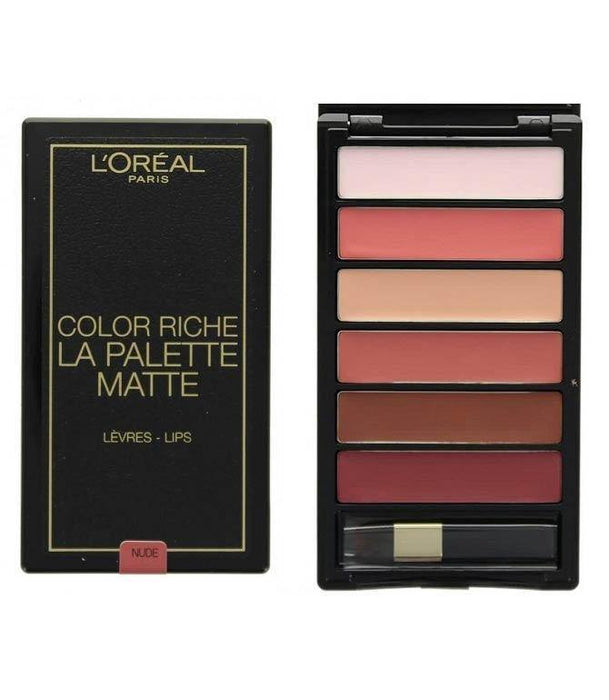 Loreal Color Riche La Palette Matte Lipstick Nude - Beautynstyle