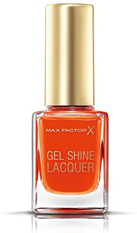 Max Factor Gel Shine Lacquer Nail Polish 20 Vivid Vermilliion - Beautynstyle
