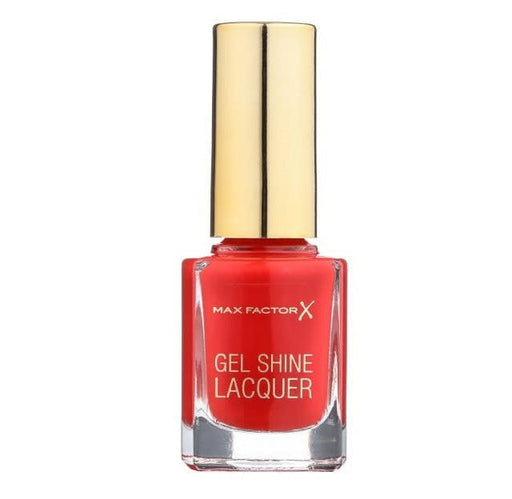 Max Factor Gel Shine Lacquer Nail Polish 25 Patent Poppy - Beautynstyle