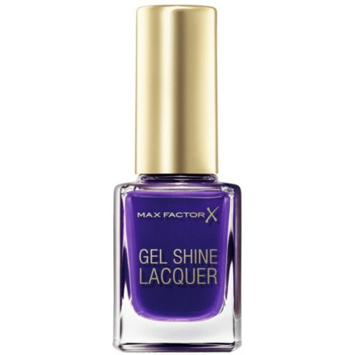 Max Factor Gel Shine Lacquer Nail Polish 35 Lacquered Violet - Beautynstyle