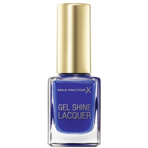 Max Factor Gel Shine Lacquer Nail Polish 40 Glazed Cobalt - Beautynstyle
