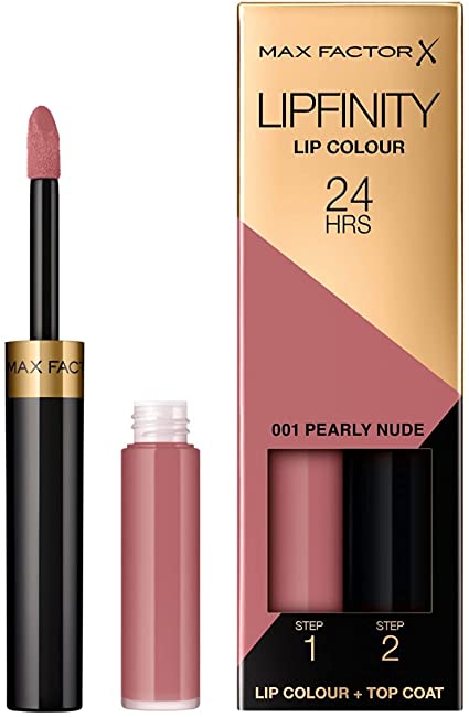 Max Factor Lipfinity Lip Color 001 Pearly Nude - Beautynstyle