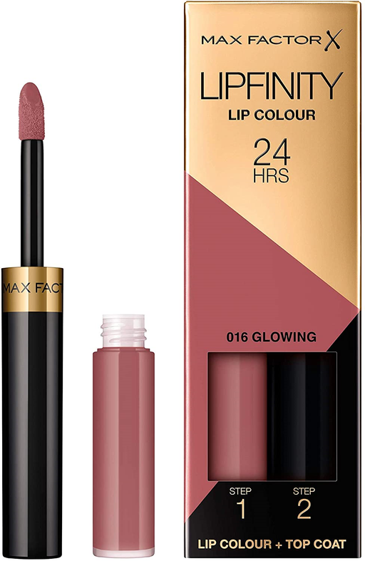 Max Factor Lipfinity Lip Color 016 Glowing - Beautynstyle