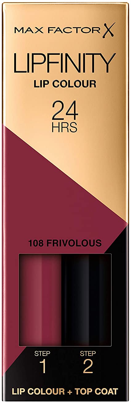 Max Factor Lipfinity Lip Color 108 Frivolous - Beautynstyle