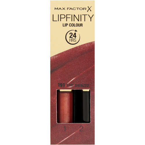 Max Factor Lipfinity Lip Color 191 Stay Bronzed - Beautynstyle
