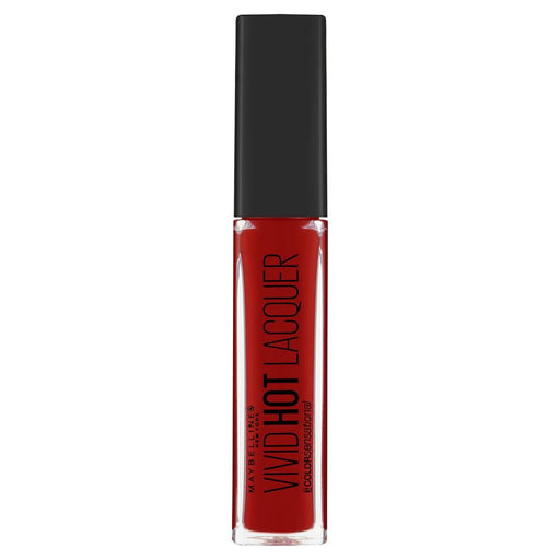 Maybelline Color Sensational Vivid Hot Lacquer Lipstick 72 Classic - Beautynstyle