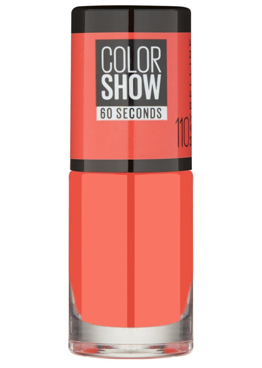 Maybelline Color Show 60 Seconds Nail Polish 110 Urban Coral - Beautynstyle