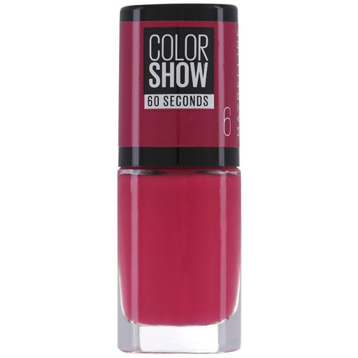 Maybelline Color Show 60 Seconds Nail Polish 6 Bubblicious - Beautynstyle