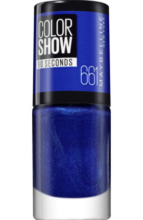 Maybelline Color Show 60 Seconds Nail Polish 661 Ocean Blue - Beautynstyle