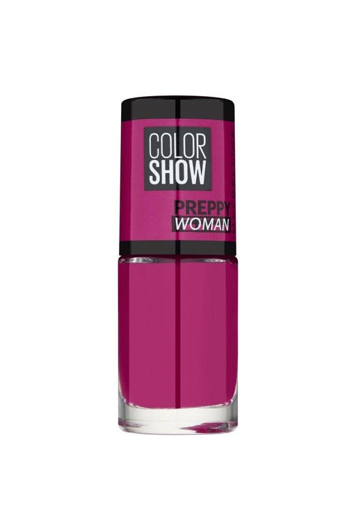 Maybelline Color Show Preppy Woman Nail Polish 471 Dear Magenta - Beautynstyle