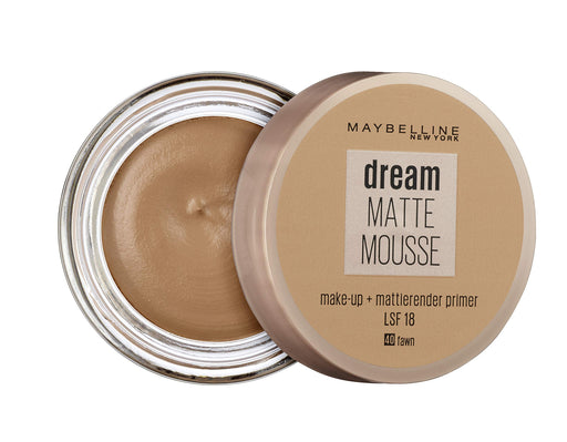Maybelline Dream Matte Mousse Make Up Primer 40 Fawn - Beautynstyle