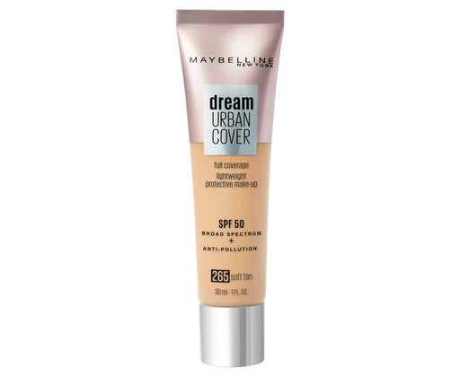 Maybelline Dream Urban Cover Foundation 265 Soft Tan - Beautynstyle