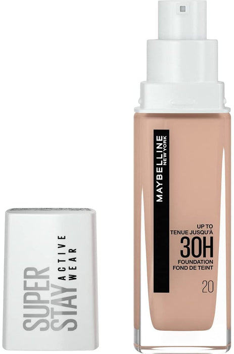 Maybelline Super Stay Active Wear 30 Hour Foundation 20 Cameo - Beautynstyle