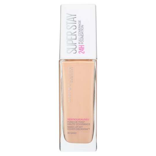 Maybelline Superstay 24 Hour Full Coverage Foundation 30 Sand — Beautynstyle