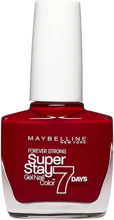 Maybelline Superstay 7 Days Gel Nail Polish 06 Deep Red - Beautynstyle