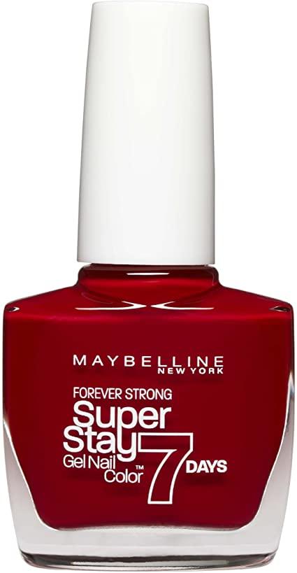 Maybelline Superstay 7 Days Gel Nail Polish Red — Deep Beautynstyle 06