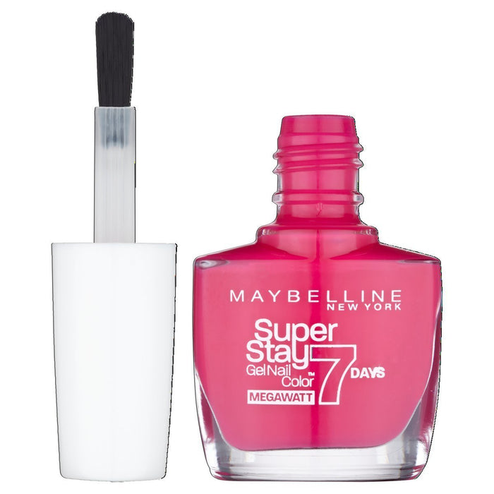 Maybelline Superstay 7 Days Gel Nail Polish 190 Pink Volt - Beautynstyle