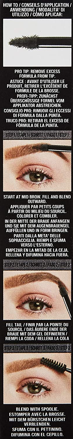 Maybelline Tattoo Brow Waterproof Gel 04 Medium Brown - Beautynstyle