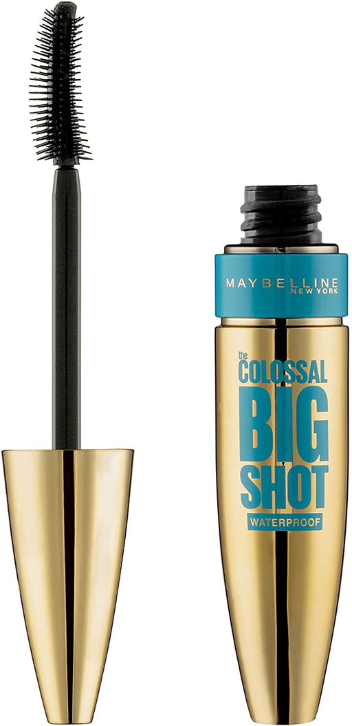 Maybelline The Colossal Big Shot Waterproof Black Mascara - Beautynstyle