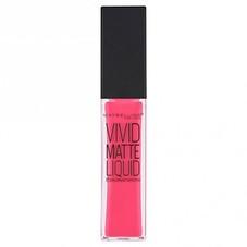 Maybelline Vivid Matte Lipstick Number 15 Electric Pink - Beautynstyle