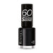 Rimmel 60 Seconds Super Shine Nail Polish 800 Black Out - Beautynstyle