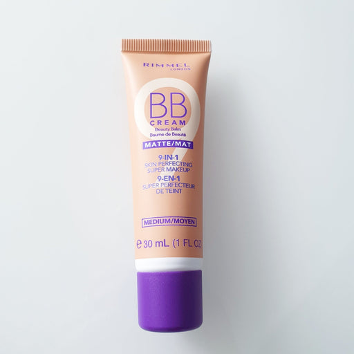 Rimmel BB Cream Matte 9 In 1 Super Make-Up Medium - Beautynstyle